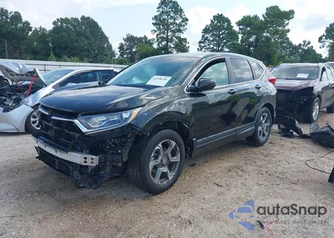 2018 Honda Cr-V Ex-L/Ex-L Navi from USA, damaged, VIN 7FARW1H80JE056498